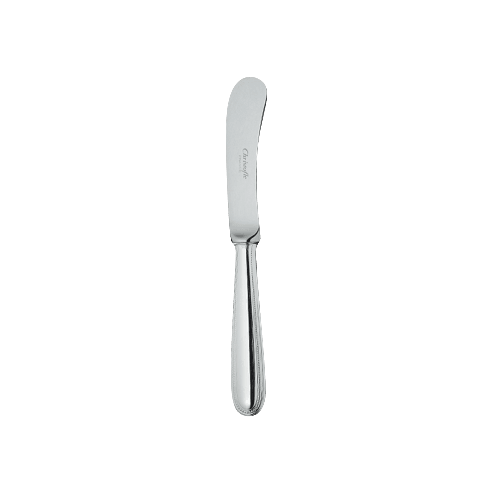 Christofle Stainless Steel Perles Butter Knife – Sharyn Blond Linens
