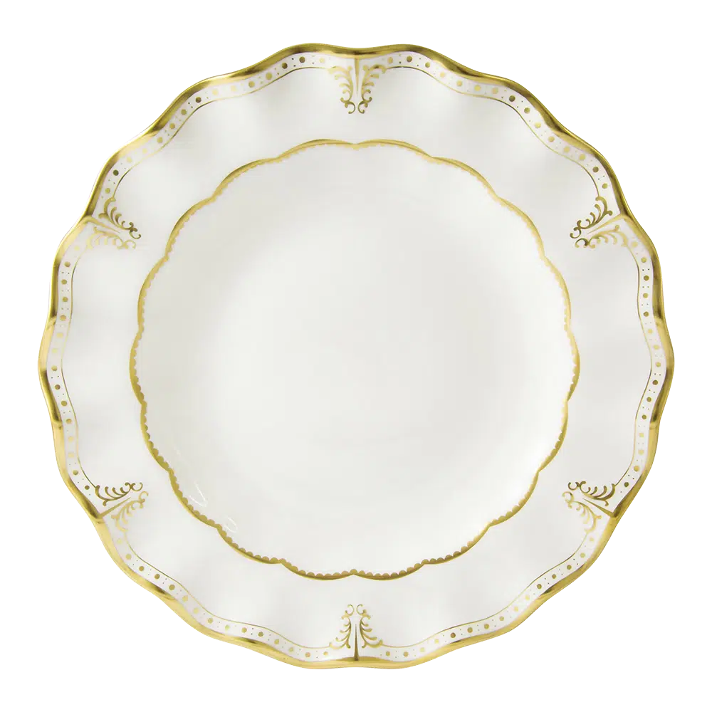 Royal Crown Derby Elizabeth Gold 5 Piece Place Setting Sharyn Blond