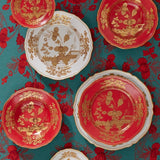 Ginori Oriente Italiano Gold Collection Dessert Plate