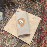 Sharyn Blond Linens Safari Cocktail Napkins