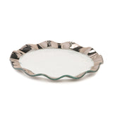 Annie Glass Ruffle Dinner Plate