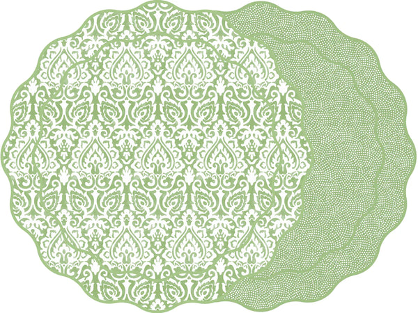 Holly Stuart Home Scallop Two Sided Placemat