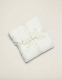 Barefoot Dreams Heathered Cable Baby Blanket