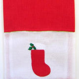Sharyn Blond Linens Stocking Guest Towels