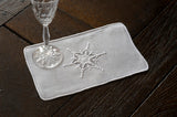 Sharyn Blond Linens Snowflake Guets Towels