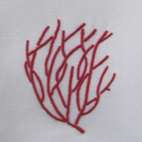 Sharyn Blond Linens Sea Coral Guest Towels