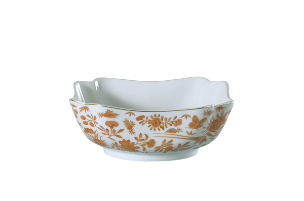 Mottahedeh Sacred Bird & Butterfly Square Bowl, Small