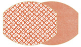 Holly Stuart Two-Sided Dot/Ikat Ellipse Placemat