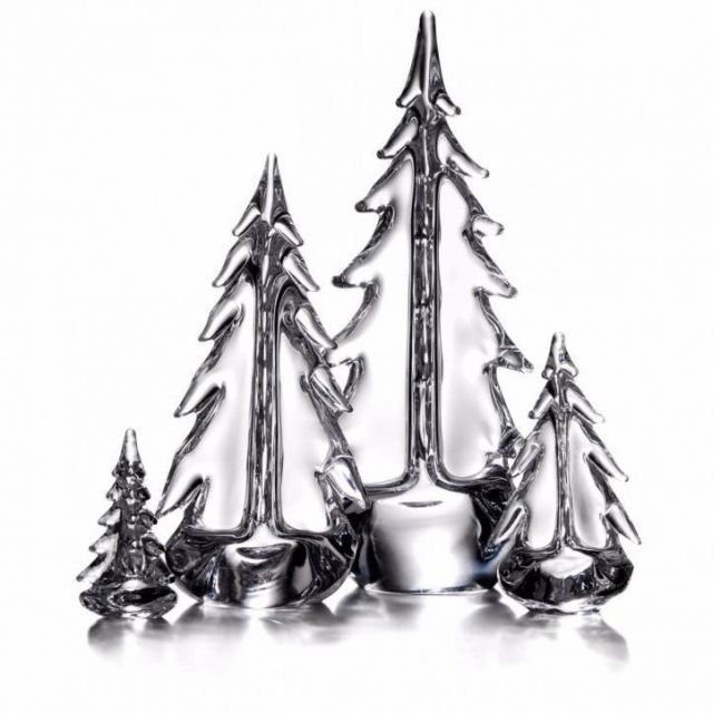 Simon Pearce FiveSided Evergreen Trees Sharyn Blond Linens