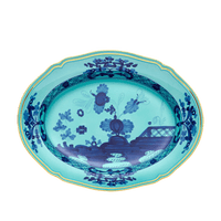 Ginori Oriente Italiano Oval Serving Platter