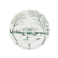 Juliska Country Estate Winter Frolic Party Plates, Set of 4