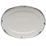 Herend Princess Victoria Blue Oval Platter