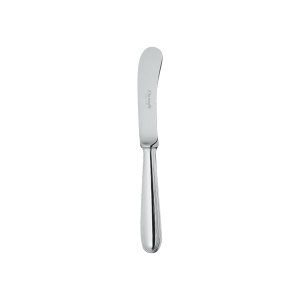 Christofle Stainless Steel Perles Butter Knife