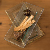 Annie Glass Edgey Rectangular Platter