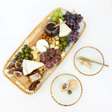 AnnieGlass Edgey Appetizer Plate