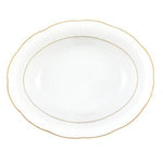 Herend Collections Golden Edge Oval Vegetable Dish