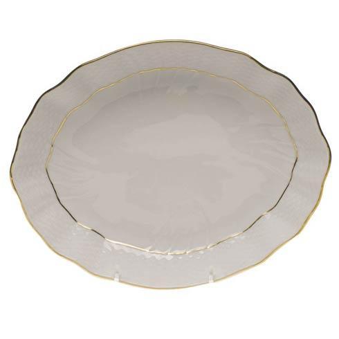 Herend Collections Golden Edge Oval Dish