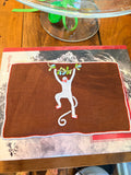 Sharyn Blond Linens Simian Cocktail Napkin