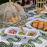 Juliska Berry & Thread Melamine Triple Section Server