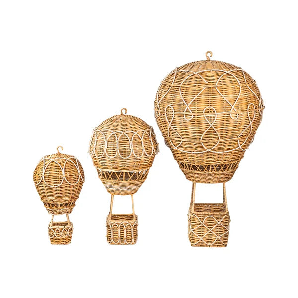 Juliska Provence Rattan Hot Air Ballon