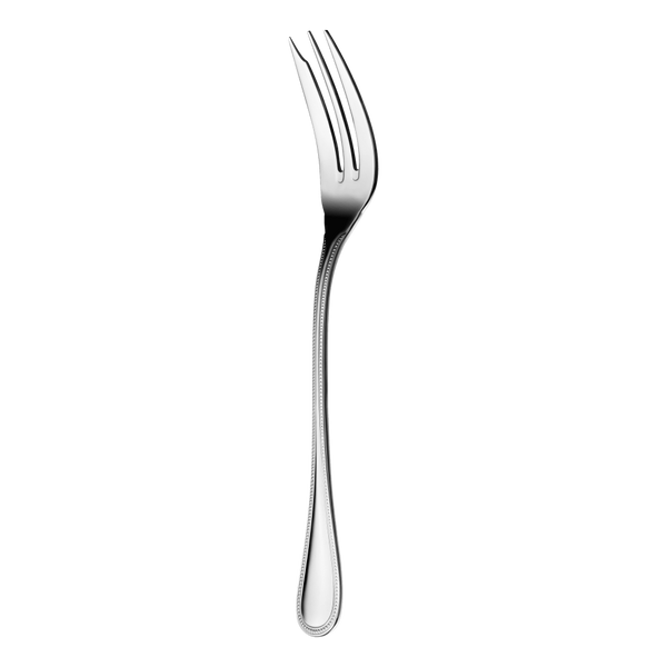 Christofle Stainless Steel Perles Serving Fork