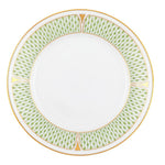 Herend Art Deco Green Salad Plate