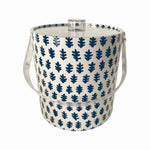 Holly Stuart Navy Agra Ice Bucket with Acrylic Handles