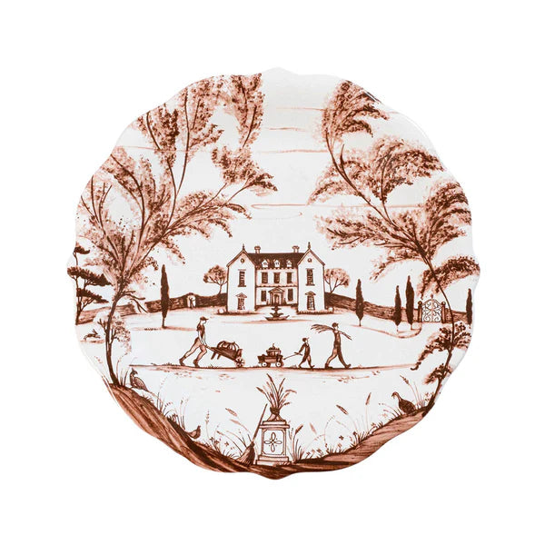 Juliska Country Estate Harvest Party Plates, Set of 4