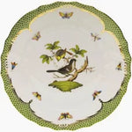 Herend Rothschild Bird Green Dinner Plate