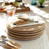 Caspari Rattan Charger