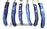 Claude Dozorme Set of 6 Berlingot Steak Knives