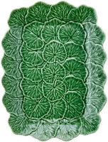 Bordallo Pinheiro Geranium Leaf Serving Platter