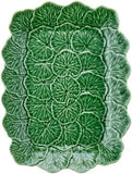 Bordallo Pinheiro Geranium Leaf Serving Platter