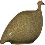 Guinea Hen- Gray Speckled Yellow