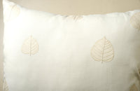 Sharyn Blond Linens Aspen Leaf Boudoir Sham