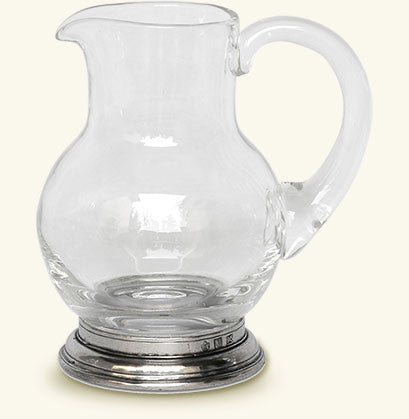 Match Pewter Glass Pitcher