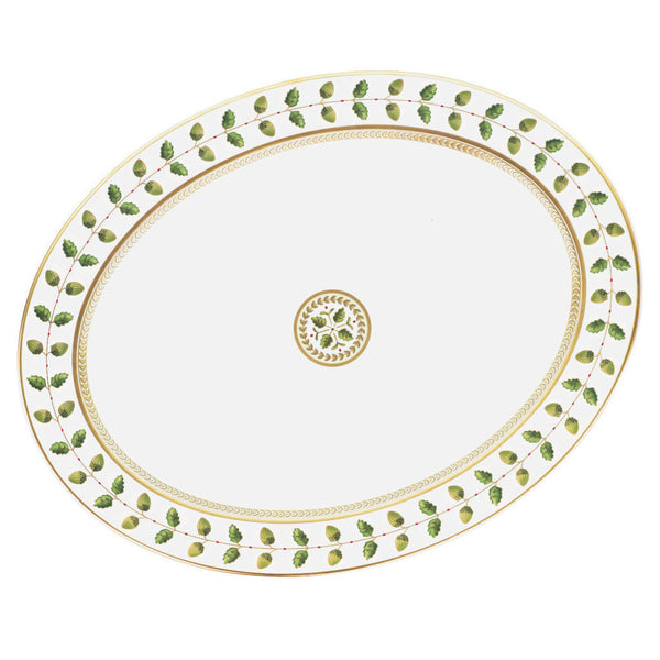 thumbnail image 2 of Bernardaud Louvre Dinner Plate 29867 - Limoges Porcelain 10.5 Inch White 2 of 5