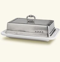 Match Pewter Convivio Double Butter Dish with Cover