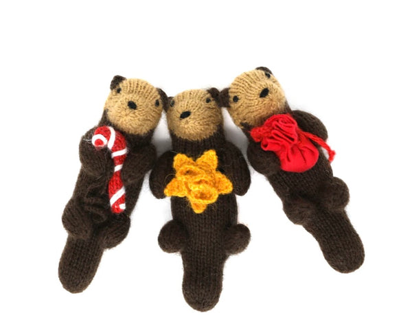 Melange Otter Ornament