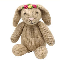 Melange Hand Knit Bunnies and Chicks