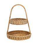 Juliska Provence Rattan Two Tiered Server