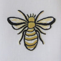 Sharyn Blond Linens Bee Guest and Fingertip Towels
