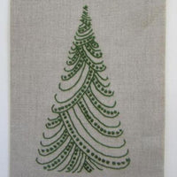 Sharyn Blond Linens Dotted Tree