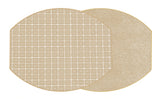 Holly Stuart Two-Sided Key/Dot Fan Ellipse Placemat