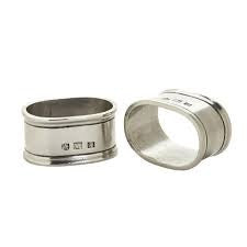 Match Pewter Oval Napkin Ring