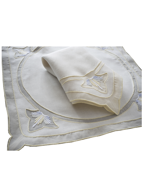 Sharyn Blond Linens Miles Placemat and Napkin