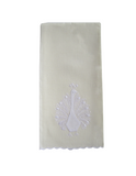 Sharyn Blond Linens Peacock Guest Towels