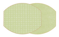 Holly Stuart Two-Sided Key/Dot Fan Ellipse Placemat