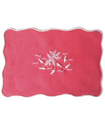 Sharyn Blond Linens Fish and Coral Cocktail Napkin