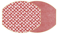 Holly Stuart Two-Sided Dot/Ikat Ellipse Placemat